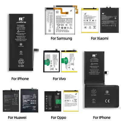 High or Original Capacity Battery for iPhone 6 / 7 / 8 / 11 / 12 / 13 / 14 / 15 / 16 / 17 — All Models